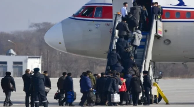 Minlərlə koreyalı işçi Putinə köməyə göndərilib