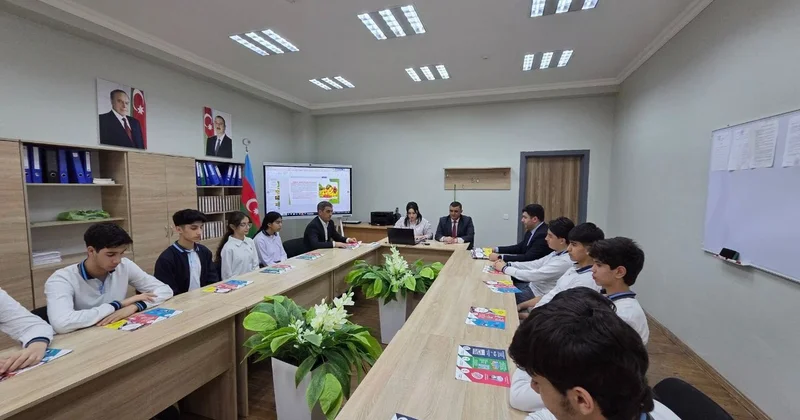 “Sağlam məktəbli” layihəsi Ağalıda FOTOLAR