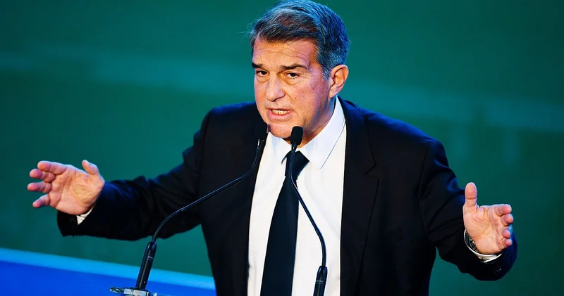 Laporta “Barselona”nın Super Liqa layihəsindən çıxmasını şərh etdi