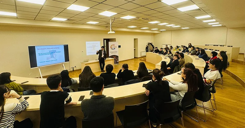 Azərbaycan Universiteti Xankəndidə qış məktəbi təşkil etdi Fotolar