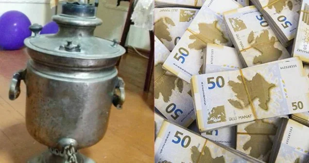 Azərbaycanda 100 min manata antikvar samovar satışa çıxarıldı (FOTO)