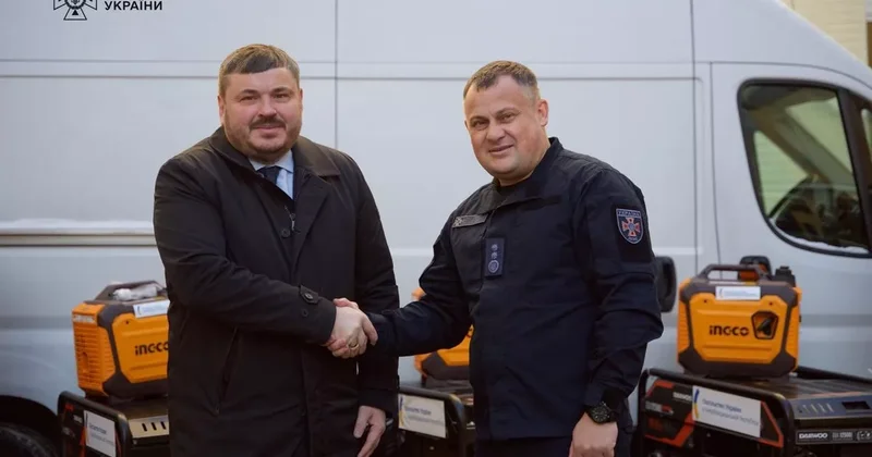 Глава Госслужбы Украины по чрезвычайным ситуациям поблагодарил Азербайджан ФОТО