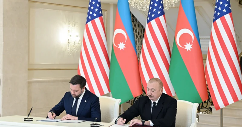 Azərbaycan ABŞ ilə strateji tərəfdaş oldu Foto