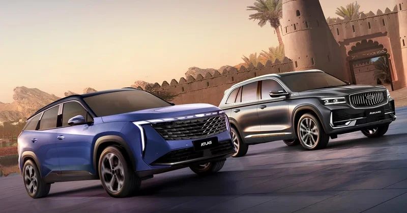 В Казахстане сертифицировали кроссоверы Geely Monjaro и Atlas