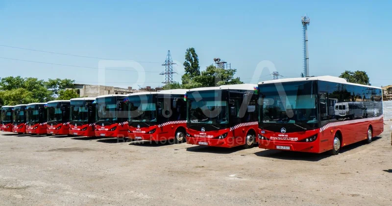 Daha bir marşrut üzrə avtobuslar yeniləndi