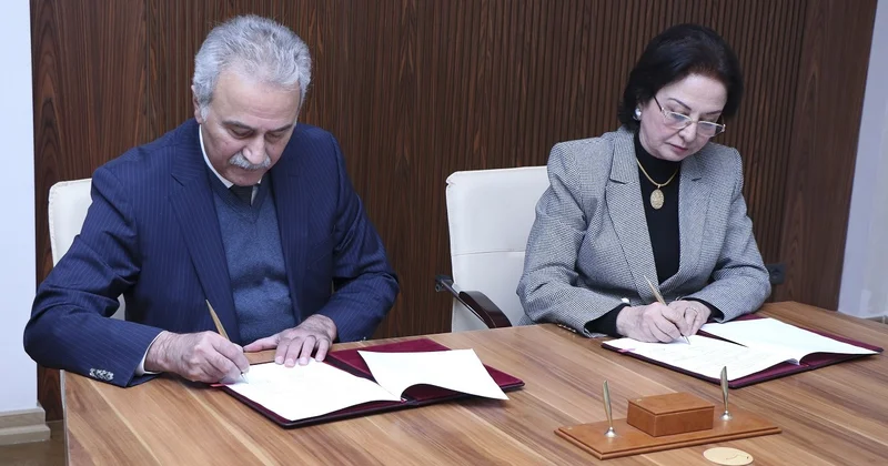 AzMİU ilə bu institut arasında Memorandum imzalanıb FOTOLAR