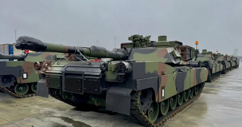 Польша получила первую партию американских танков Abrams