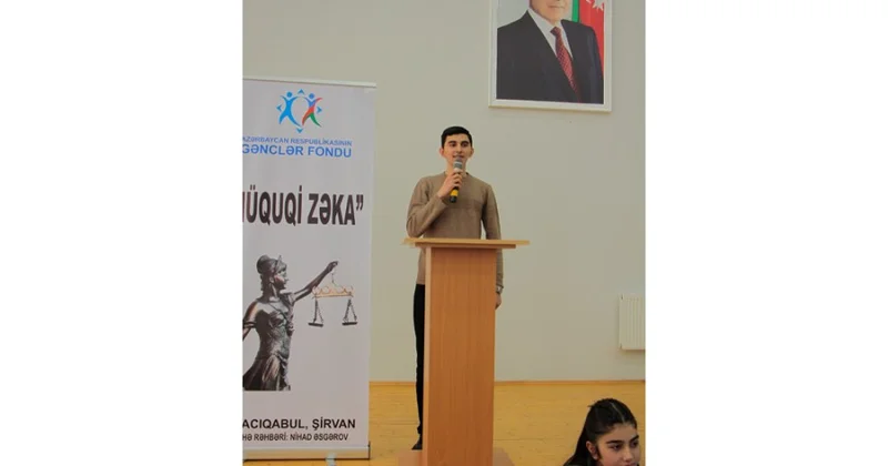 “Hüquqi zəka” layihəsinin Şirvan mərhələsinə start verilib