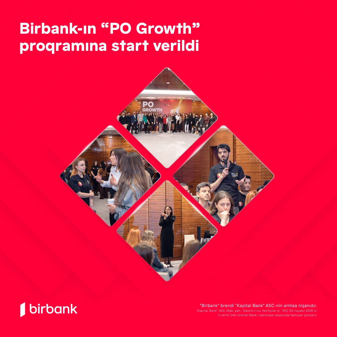 Birbank запустил программу PO Growth для новых карьерных возможностей