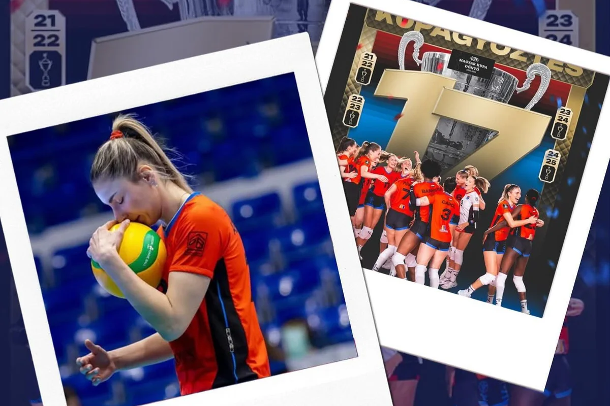 Millimizin voleybolçusu Macarıstan kubokunu qazanıb