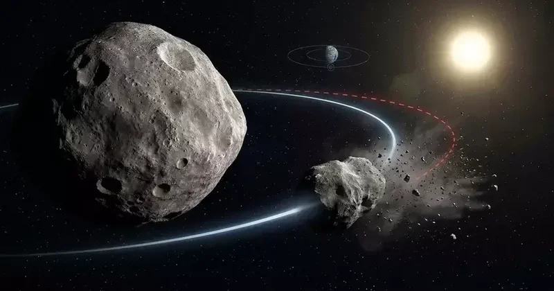 Эксперимент NASA изменил движение астероида вокруг Солнца