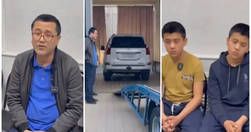В Узбекистане продолжают фиксироваться случаи управления автомобилями несовершеннолетними