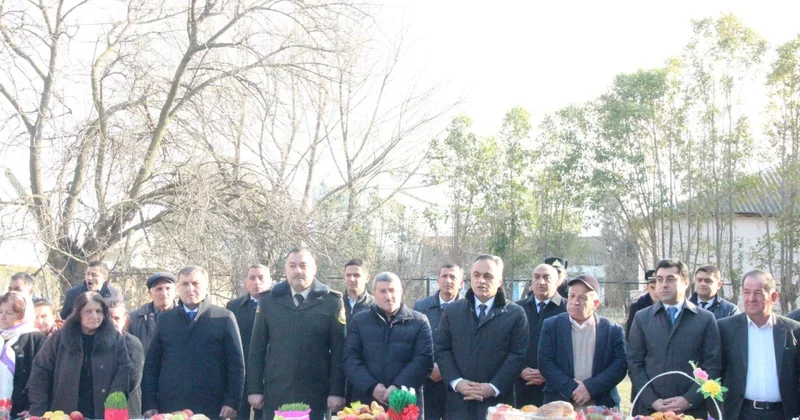 Goranboyun Hazırəhmədli kəndində Yel çərşənbəsi qeyd olundu FOTOLAR