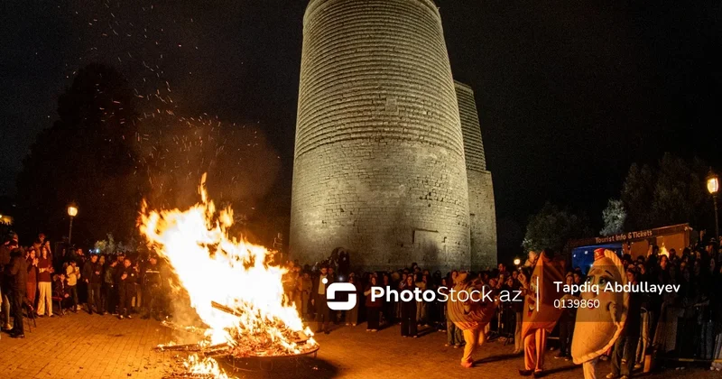 İçərişəhərdə Novruz ab havası: Yel çərşənbəsi xüsusi coşqu ilə keçir
