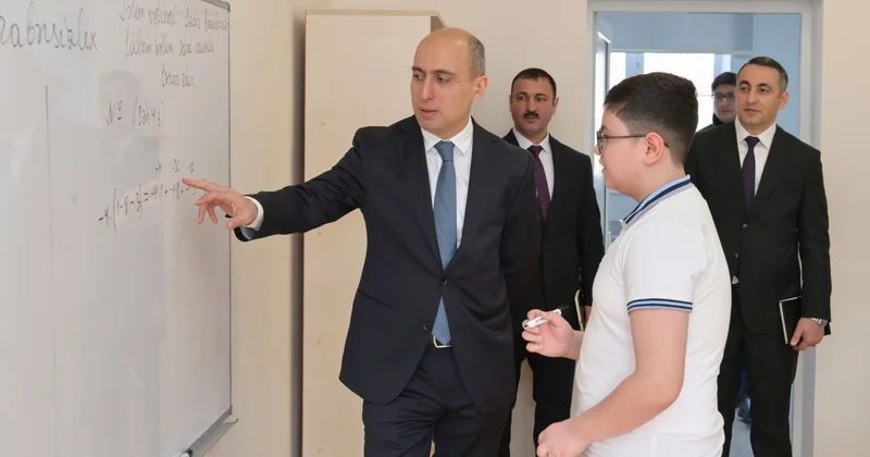 Elm və təhsil naziri Xankəndi və Xocalıda təhsil müəssisələrində olub FOTOLAR