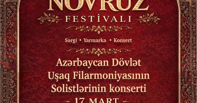 Dövlət Uşaq Filarmoniyasında Novruz festivalı