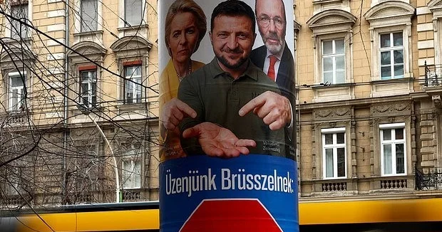 Что делает Зеленский на предвыборных плакатах в Венгрии?