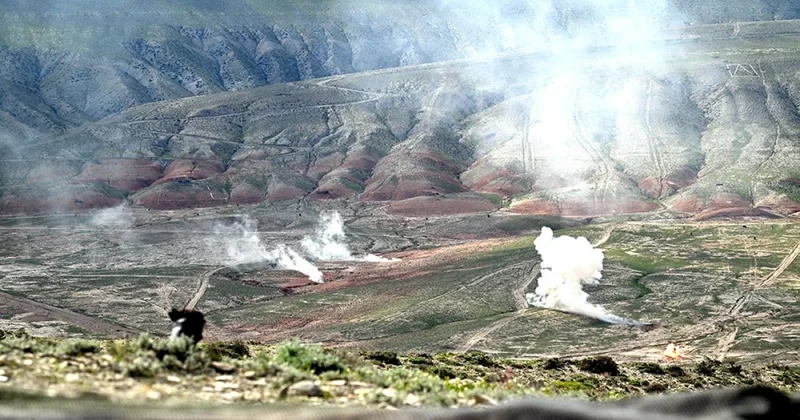 Azərbaycan Ordusunda döyüş atışlı taktiki təlim keçirilir