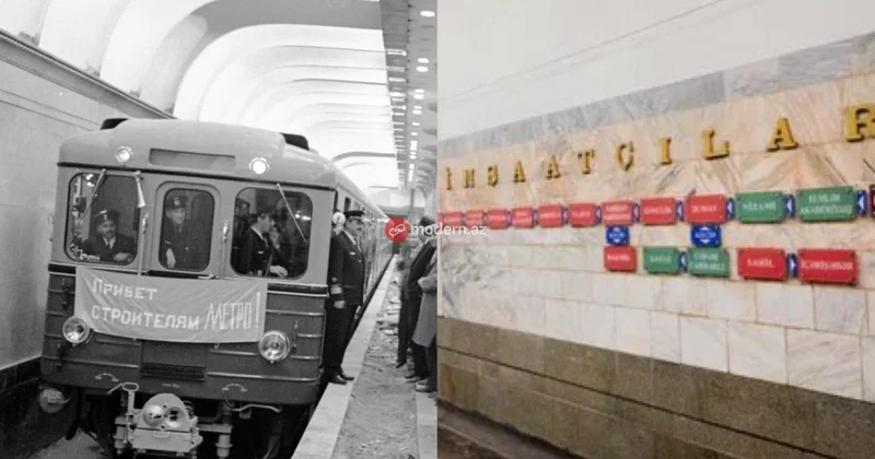 “İnşaatçılar”a həsr olunan metrostansiya: 1985 ci ildə nə baş vermişdi?