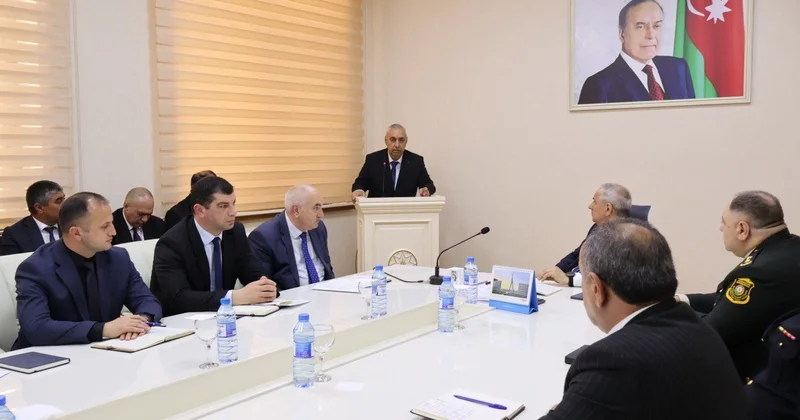 Qusarda yağıntıların fəsadları ilə bağlı geniştərkibli iclas: Göstərişlər verildi FOTO