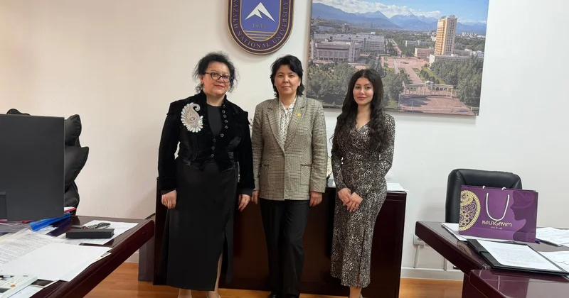 ADNSU Əl Fərabi adına Qazax Milli Universiteti ilə əməkdaşlığı daha da inkişaf etdirəcək FOTO
