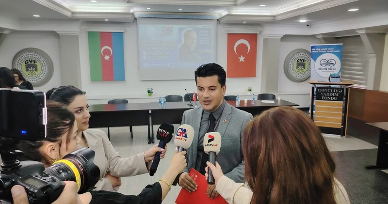 Kıbrıslı jurnalistin Azərbaycan sevgisi FOTO