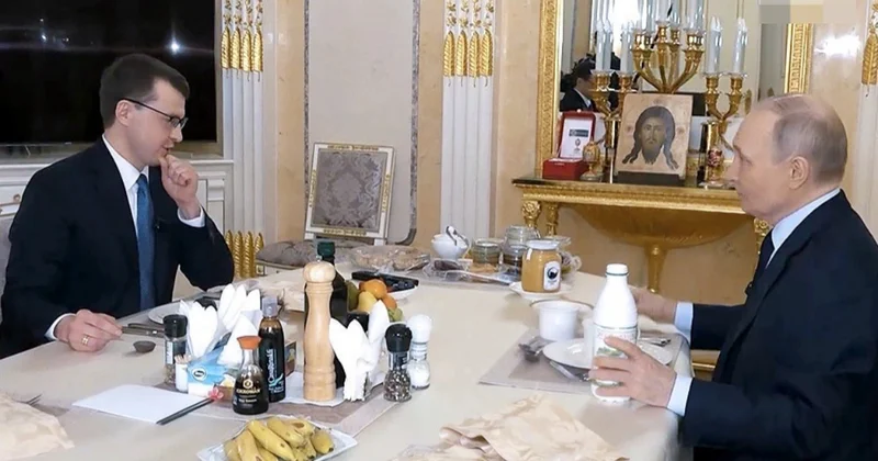 Putinin kefir içdiyi qabın markası və qiyməti açıqlandı VİDEO