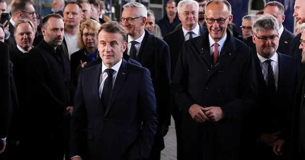 Fransa, Almaniya, Britaniya və Polşa liderləri Kiyevə yollandılar