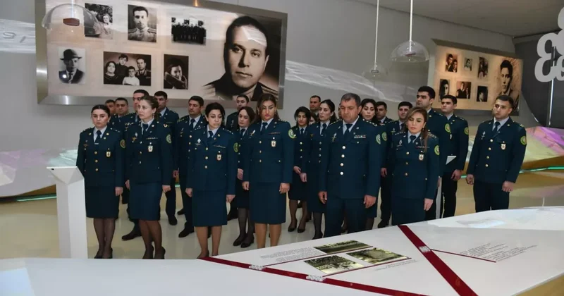 В подразделениях ГПС прошёл ряд мероприятий, посвящённых 102 й годовщине со дня рождения Гейдара Алиева Фото / Видео