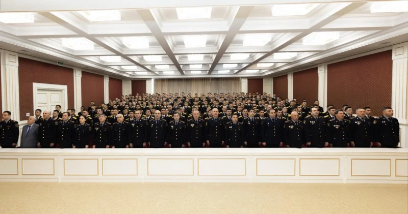DİN in Polis Akademiyasında Ümummilli Liderə həsr olunan tədbir keçirilib VİDEO