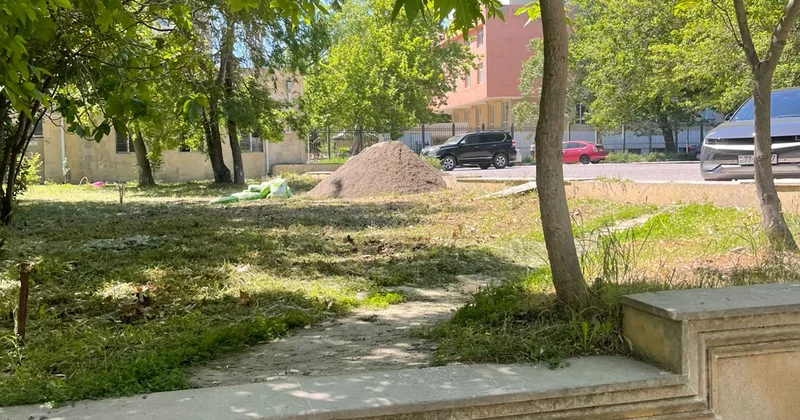 AMEA nın həyətində yeni çayxana Ekspertlər narazıdır, Akademiya susur