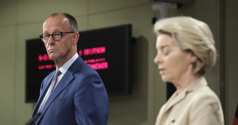 Ursula fon der Leyen Fridrix Mertzlə “Şimal axını 2” layihəsinin bloklanması imkanını müzakirə edib