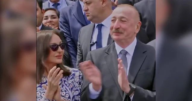 Prezidentin kövrəldiyi anlar Video