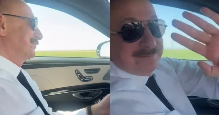 Prezidentlə xanımı Mətanət İsgəndərlinin mahnısını dinlədilər Video