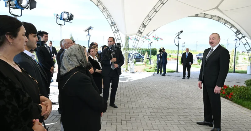 Prezident: İkinci mərhələdə Kəngərlidə daha çox ev tikiləcək