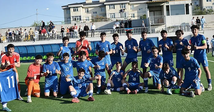 U 16 yığmamızın Belarus üzərində qələbəsi VİDEO
