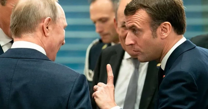 Makrondan Putinlə bağlı sərt açıqlama