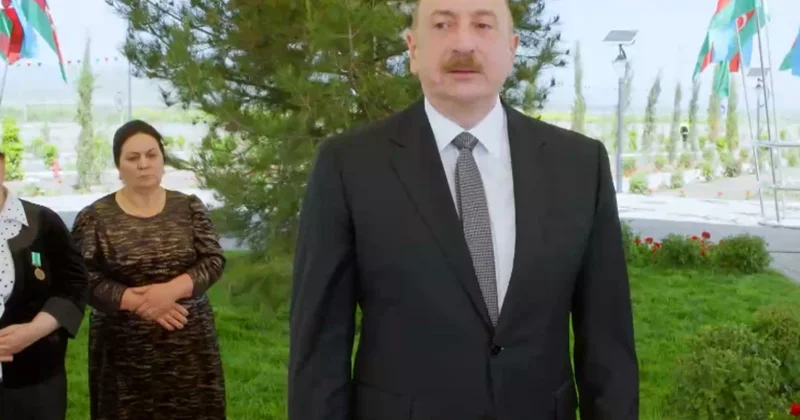 İlham Əliyev şəhid atalarının dəstəyindən danışarkən kövrəldi