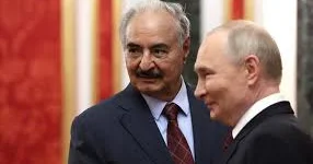 Putin liviyalı generalla görüşdü