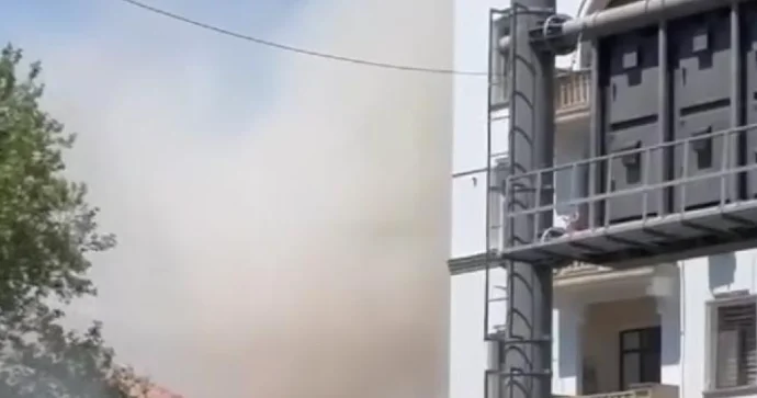 Bakıda partlayış olub VİDEO YENİLƏNİB