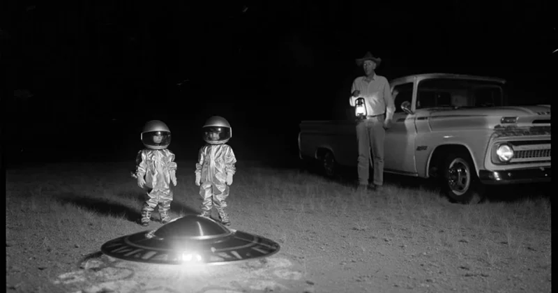 ABŞ ın məxfilikdən çıxarılmış sənədlərində UFO heyətinin təsviri tapılıb...