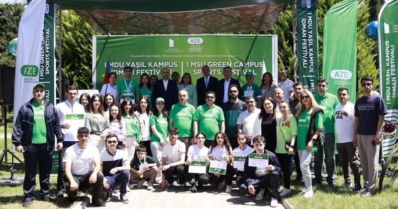 Mingəçevir Dövlət Universitetində “I Yaşıl Kampus İdman Festivalı” keçirildi FOTOLAR