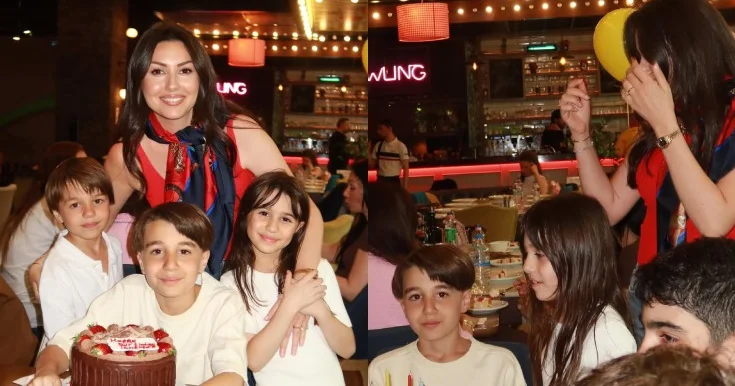 Safurə oğluna ad günü etdi Fotolar