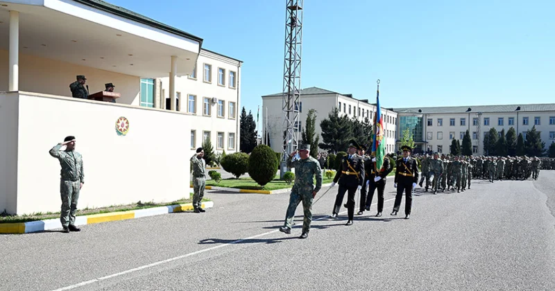 Azərbaycan Ordusunun gənc əsgərləri and içdi FOTO