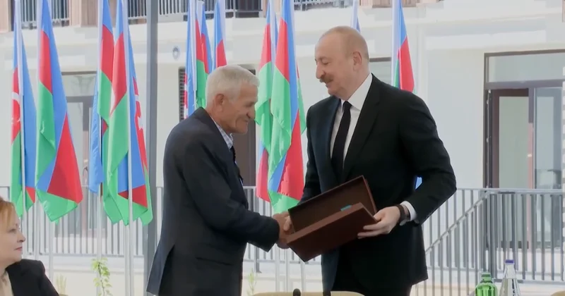 Трогательный момент в Зангилане Minval Politika