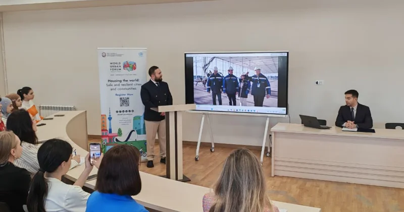 WUF13 Festivalı Xankəndidə: Qarabağ Universitetində məlumatlandırma sessiyası