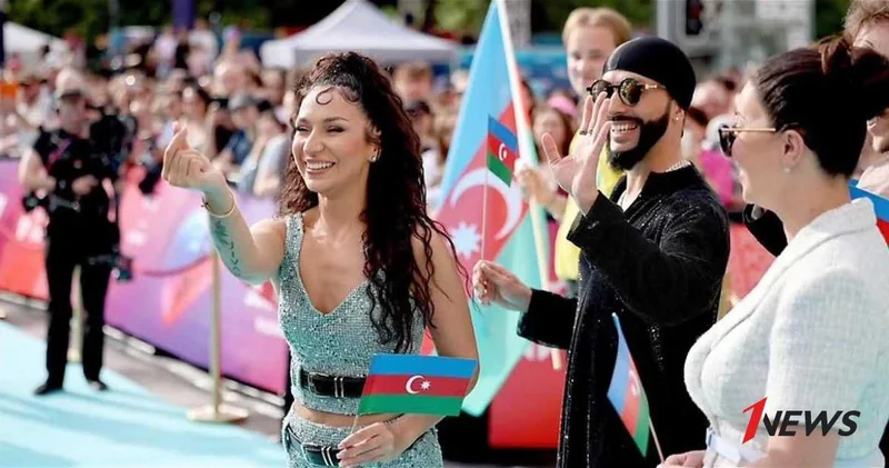 JIVA прошла по бирюзовой дорожке Евровидения 2026 под международный хит Айгюн Кязимовой ВИДЕО