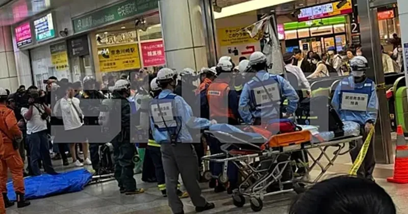 В Японии более 13 человек пострадали при распылении химиката в поезде