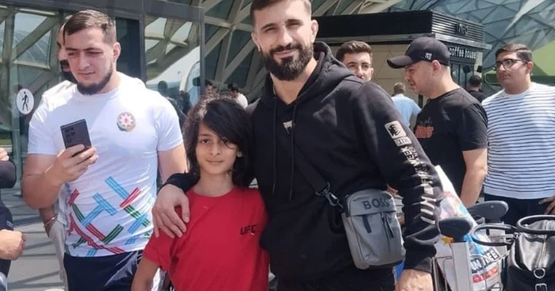 Tanınmış UFC döyüşçüsü Bakıya GƏLDİ