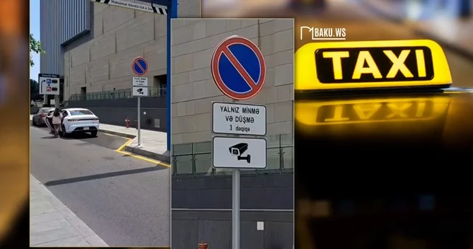 Gənclik Mall un qarşısında hərəkətə yeni düzən: Dropoff məntəqəsi yaradıldı